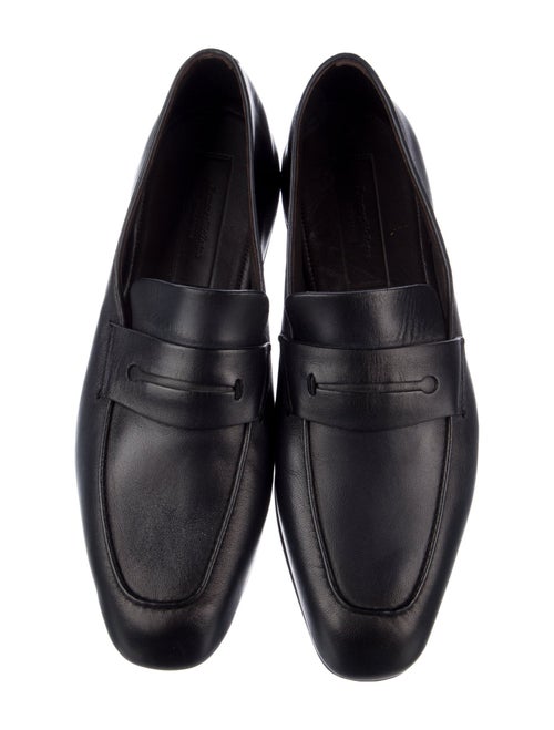 Ermenegildo Zegna Leather Dress Loafers