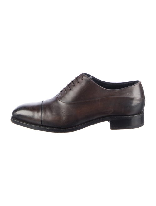 Ermenegildo Zegna Leather Oxfords