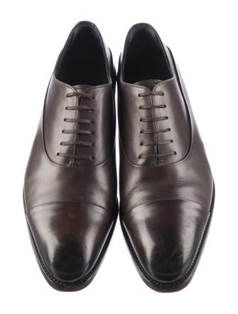 Ermenegildo Zegna Leather Oxfords
