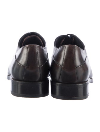 Ermenegildo Zegna Leather Oxfords