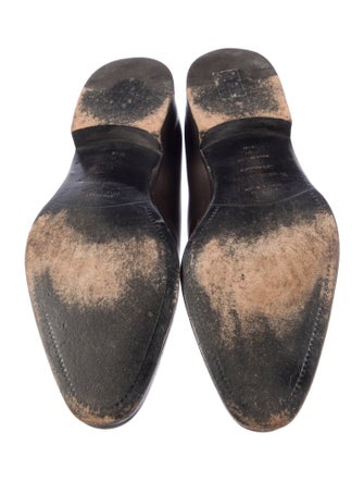 Ermenegildo Zegna Leather Oxfords