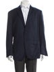 Ermenegildo Zegna Wool Plaid Print Blazer
