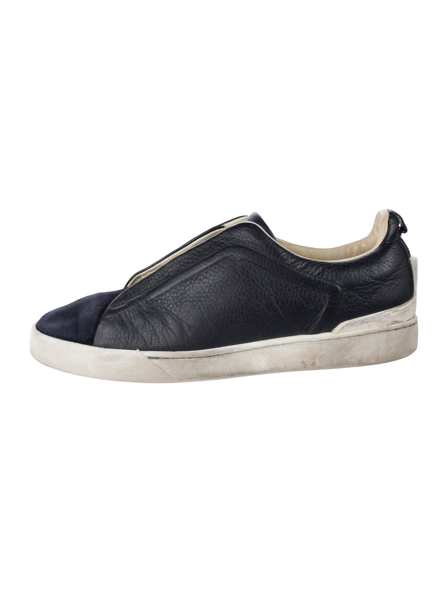 Ermenegildo Zegna Leather Sneakers