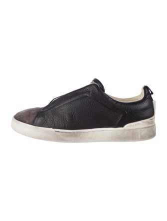 Ermenegildo Zegna Leather Sneakers