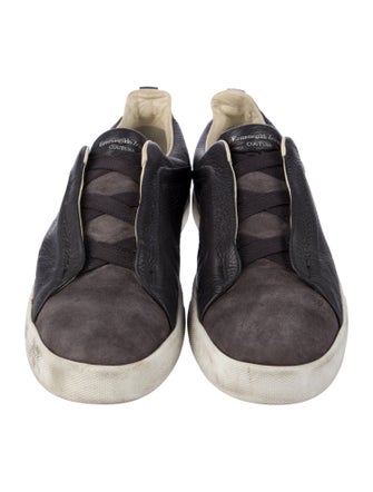 Ermenegildo Zegna Leather Sneakers