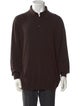 Ermenegildo Zegna Cashmere Mock Neck Polo Sweater