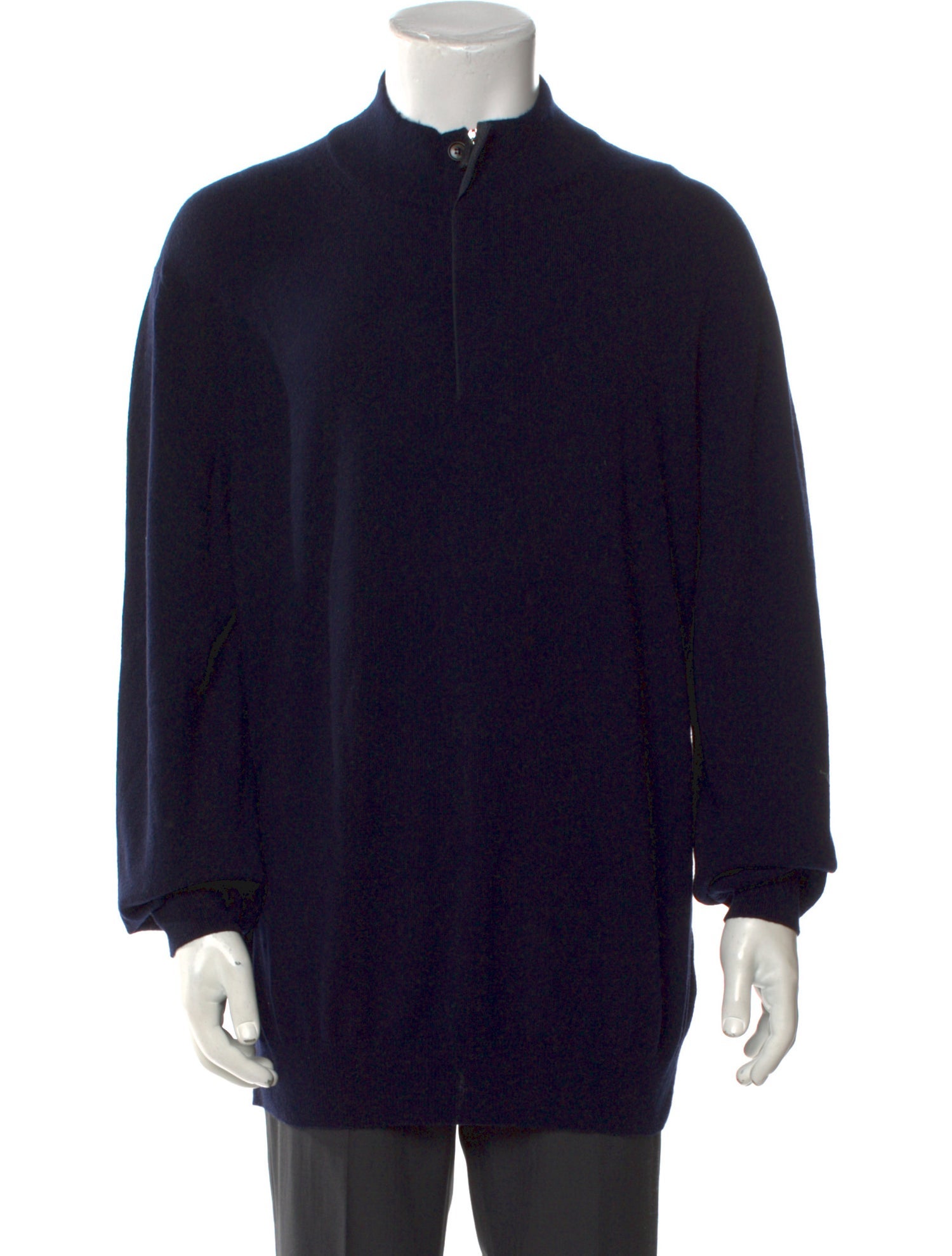 Ermenegildo Zegna Cashmere Mock Neck Pullover w/ Tags
