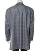 Ermenegildo Zegna Silk Plaid Print Blazer