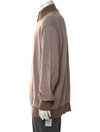 Ermenegildo Zegna Cashmere Turtleneck Polo Sweater