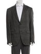 Ermenegildo Zegna Cashmere Plaid Print Blazer