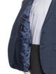 Ermenegildo Zegna Wool Plaid Print Blazer