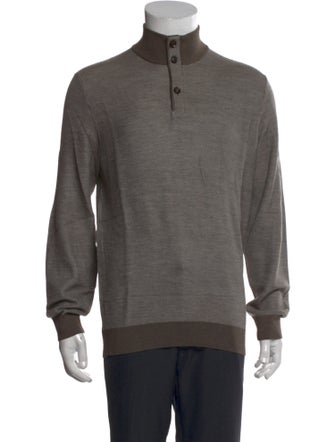 Ermenegildo Zegna Wool Mock Neck Pullover