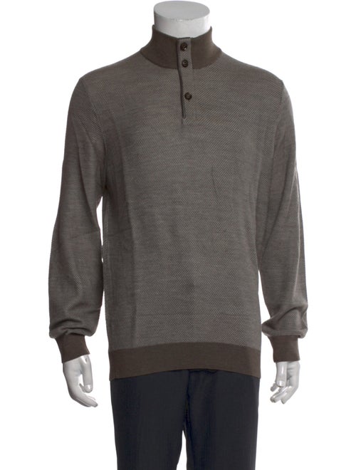 Ermenegildo Zegna Wool Mock Neck Pullover