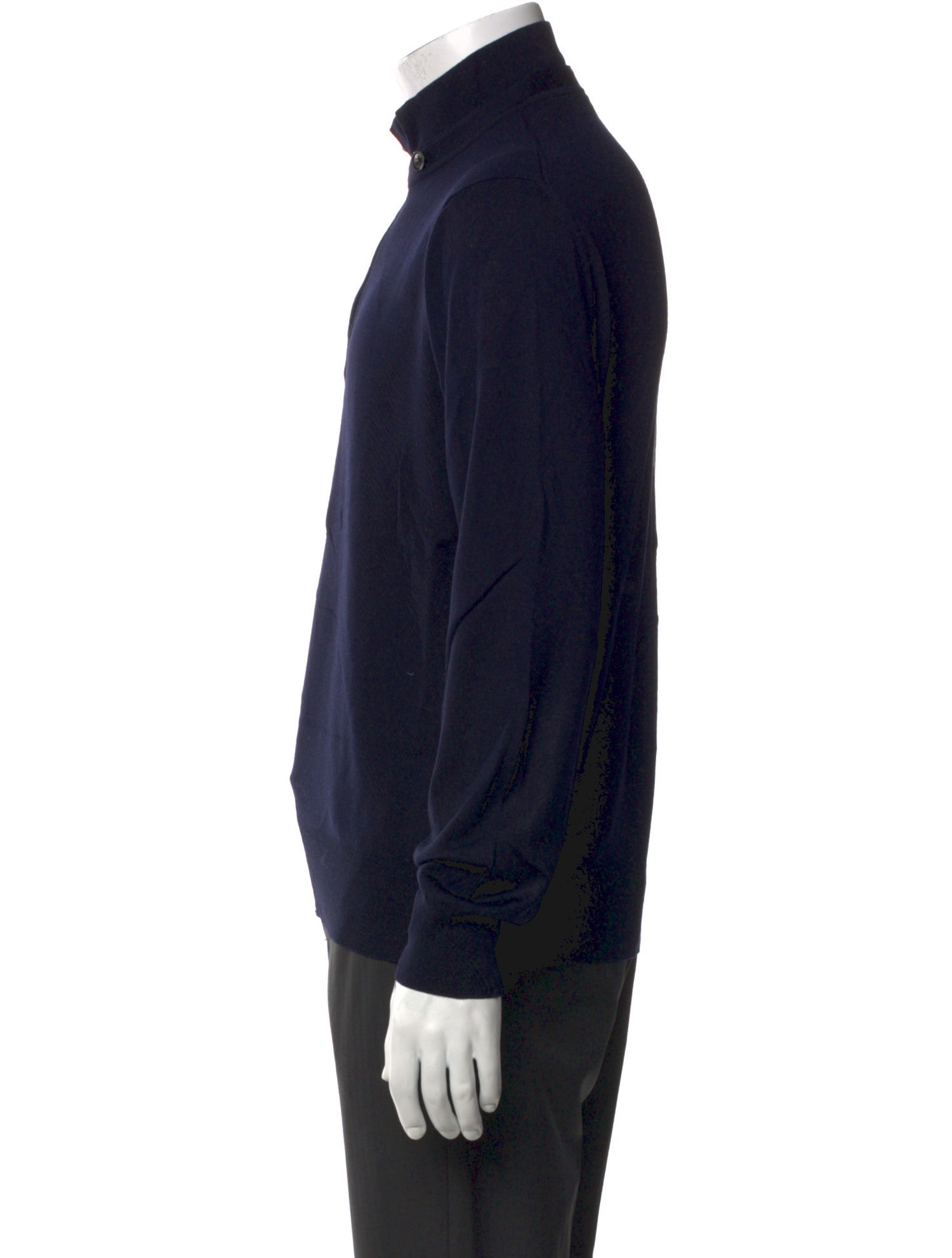 Ermenegildo Zegna Wool Turtleneck Polo Sweater