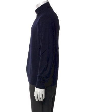 Ermenegildo Zegna Wool Turtleneck Polo Sweater