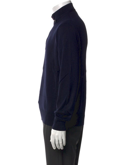 Ermenegildo Zegna Wool Turtleneck Polo Sweater