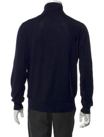 Ermenegildo Zegna Wool Turtleneck Polo Sweater