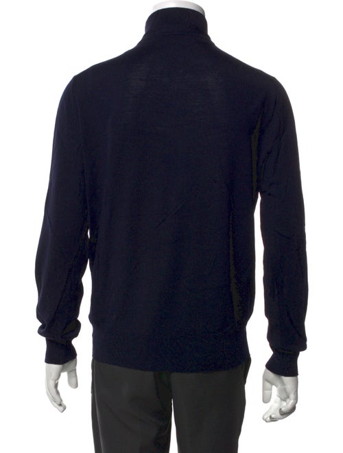 Ermenegildo Zegna Wool Turtleneck Polo Sweater