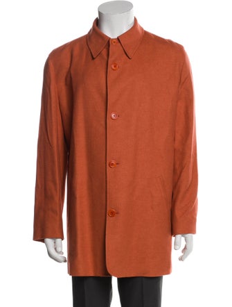 Ermenegildo Zegna Silk Overcoat