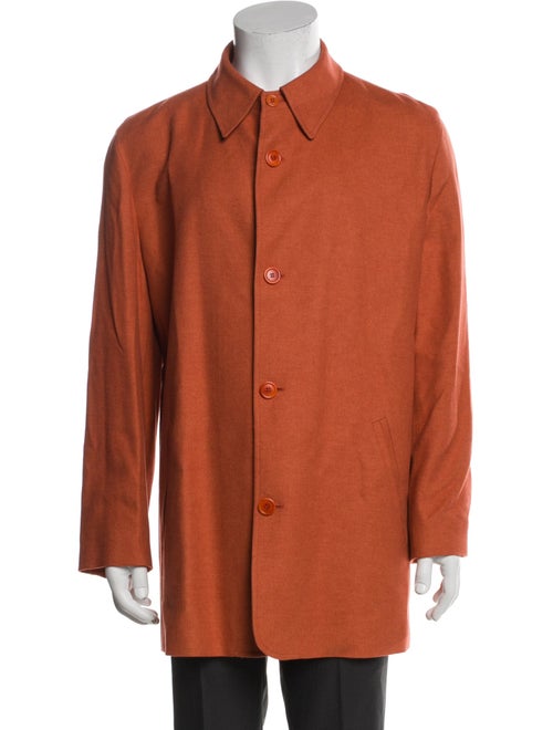Ermenegildo Zegna Silk Overcoat