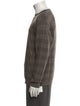 Ermenegildo Zegna Wool Plaid Print Pullover
