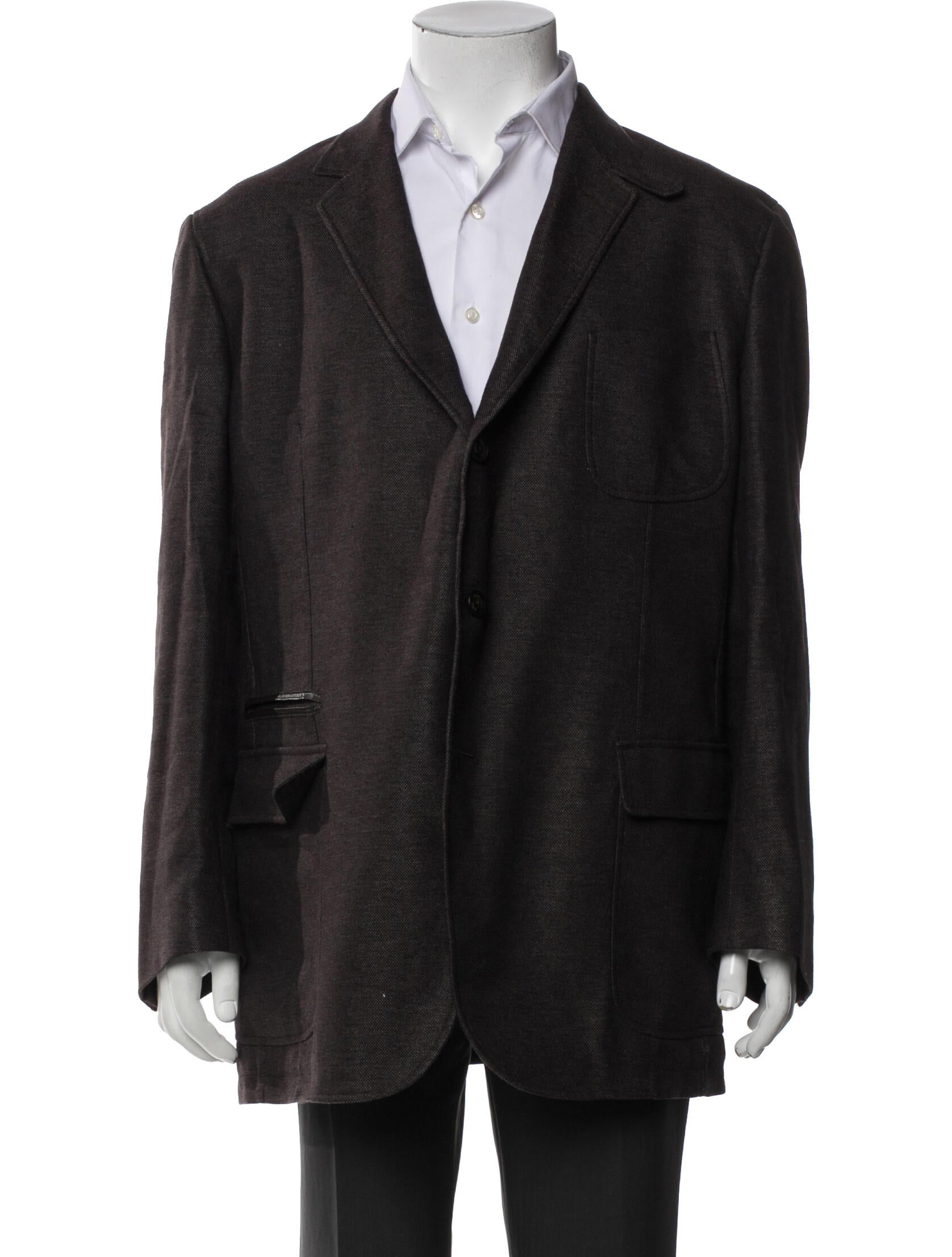 Ermenegildo Zegna Silk Overcoat