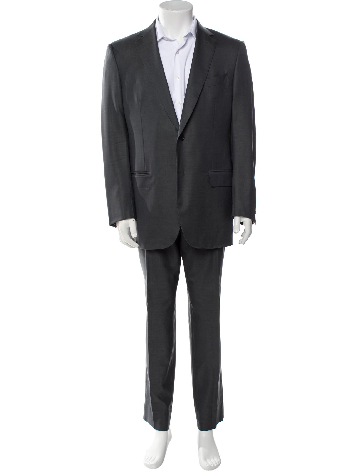Ermenegildo Zegna Wool Two-Piece Suit Vest