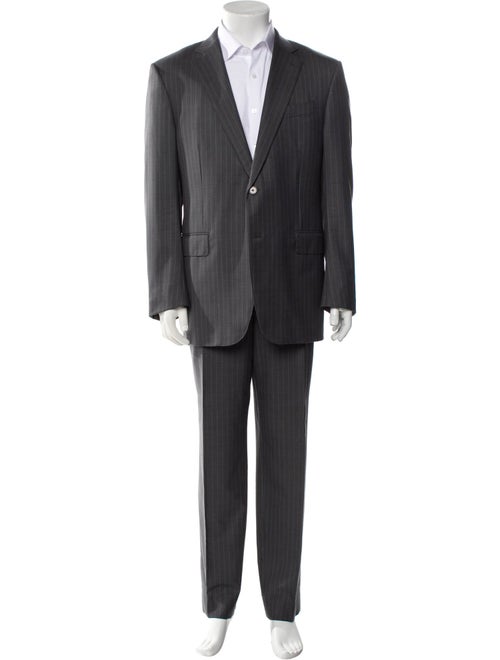 Ermenegildo Zegna Wool Striped Two-Piece Suit