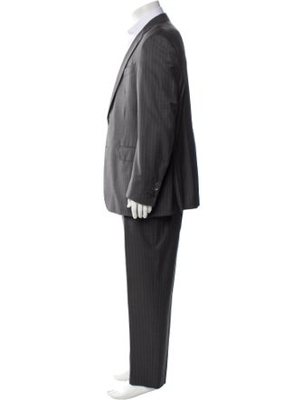 Ermenegildo Zegna Wool Striped Two-Piece Suit