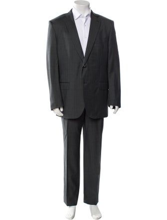 Ermenegildo Zegna Wool Striped Two-Piece Suit