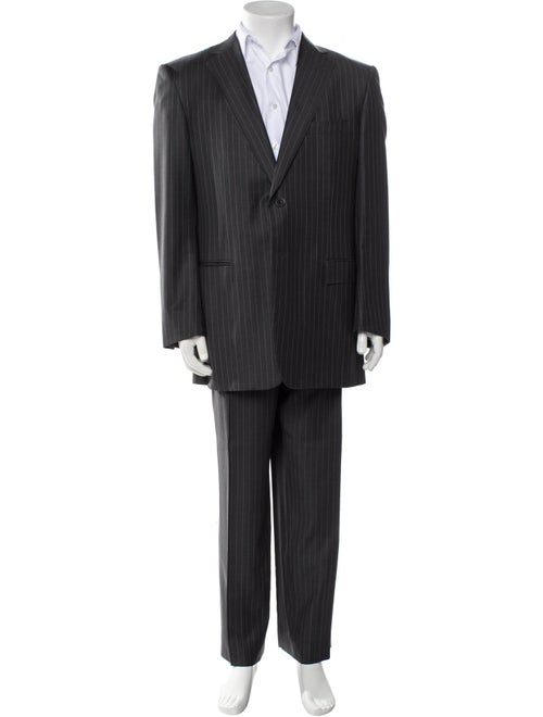 Ermenegildo Zegna Wool Striped Two-Piece Suit