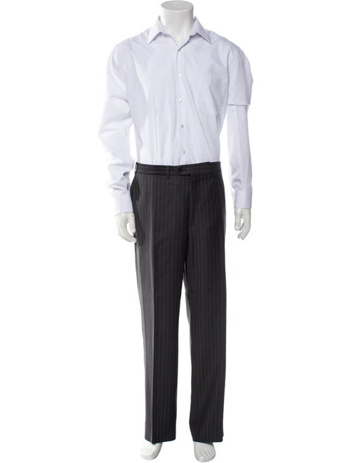 Ermenegildo Zegna Wool Striped Two-Piece Suit