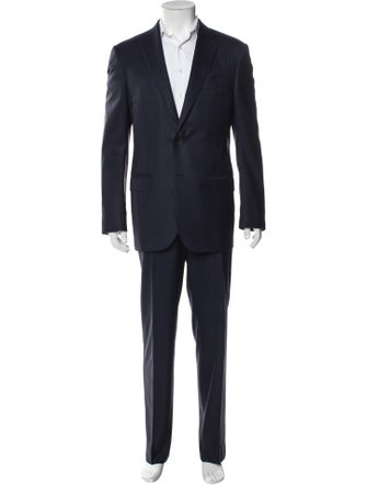 Ermenegildo Zegna Wool Striped Two-Piece Suit