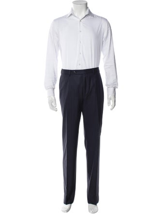 Ermenegildo Zegna Wool Striped Two-Piece Suit