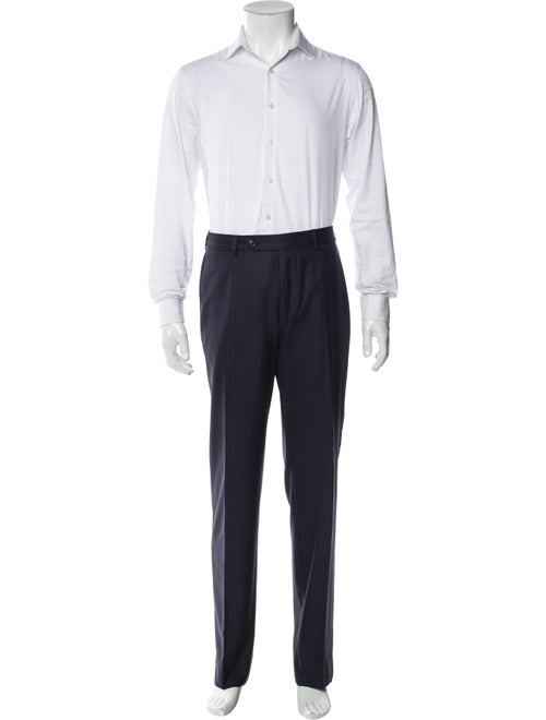 Ermenegildo Zegna Wool Striped Two-Piece Suit
