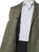 Ermenegildo Zegna Cashmere Houndstooth Print Blazer