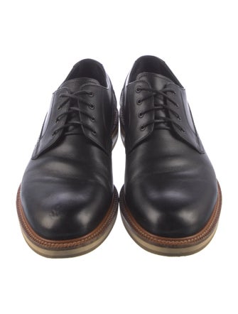 Ermenegildo Zegna Leather Derby Shoes