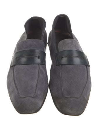 Ermenegildo Zegna Suede Loafers