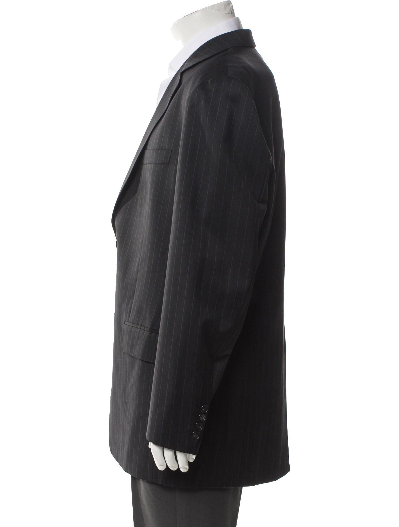 Ermenegildo Zegna Wool Striped Blazer