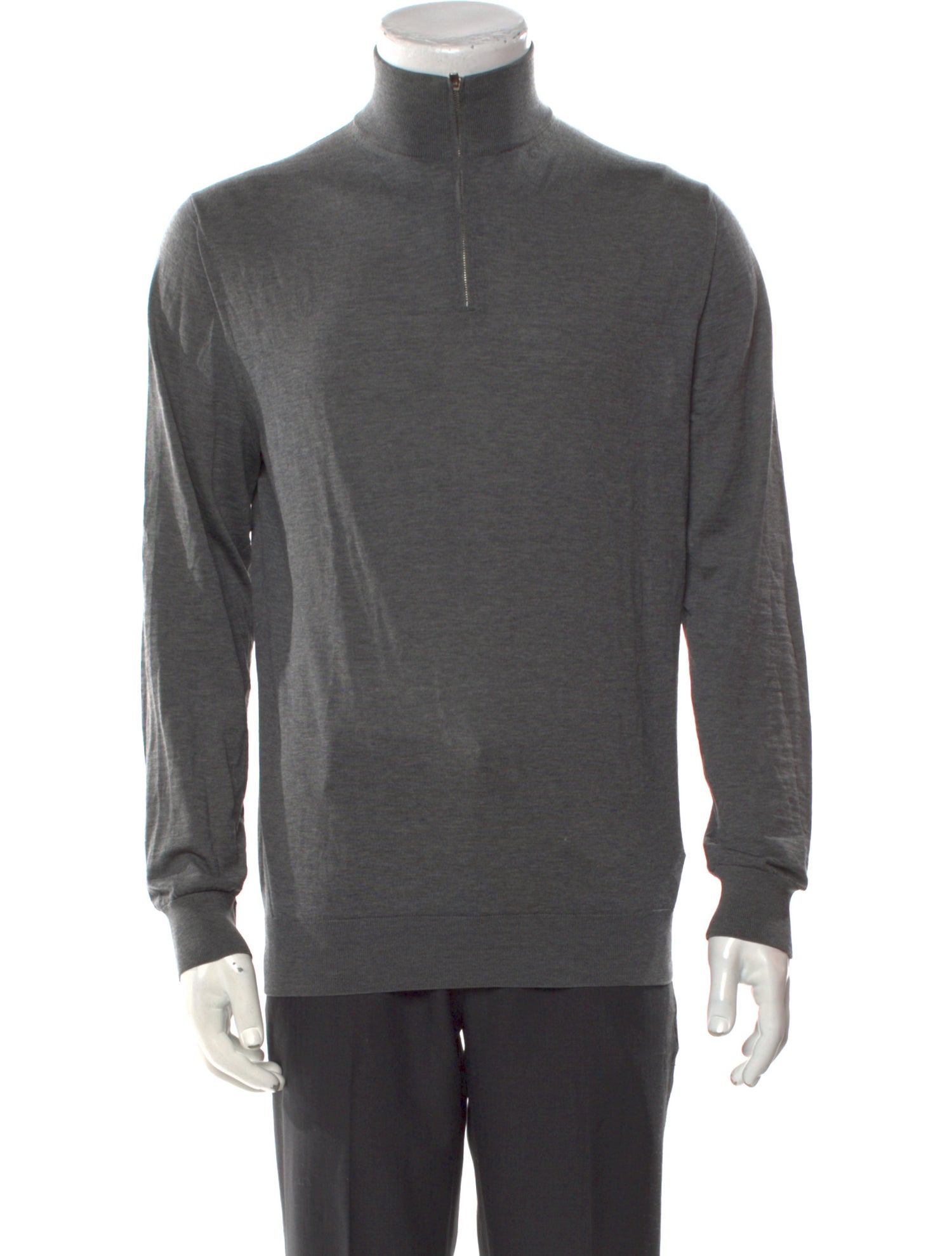 Ermenegildo Zegna Wool Mock Neck Pullover