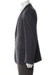 Ermenegildo Zegna Cashmere Plaid Print Peacoat