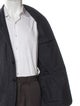 Ermenegildo Zegna Cashmere Plaid Print Peacoat