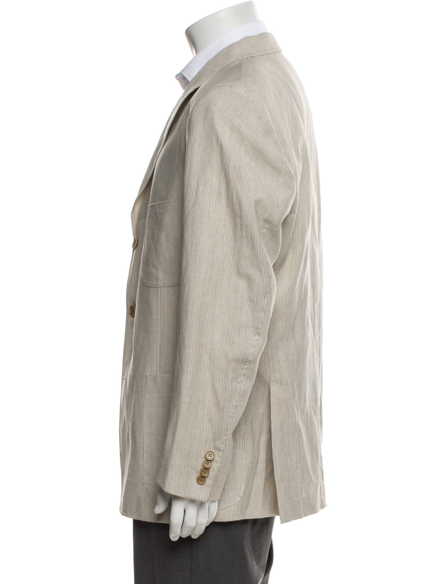 Ermenegildo Zegna Wool Striped Blazer