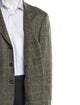 Ermenegildo Zegna Wool Houndstooth Print Overcoat