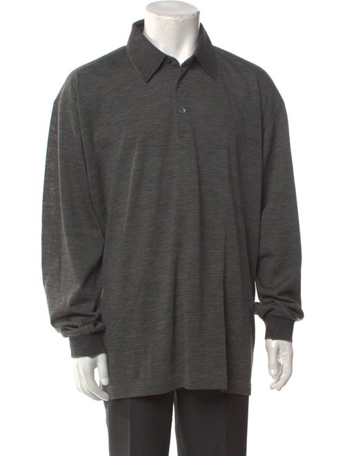 Ermenegildo Zegna Wool Mock Neck Polo Sweater