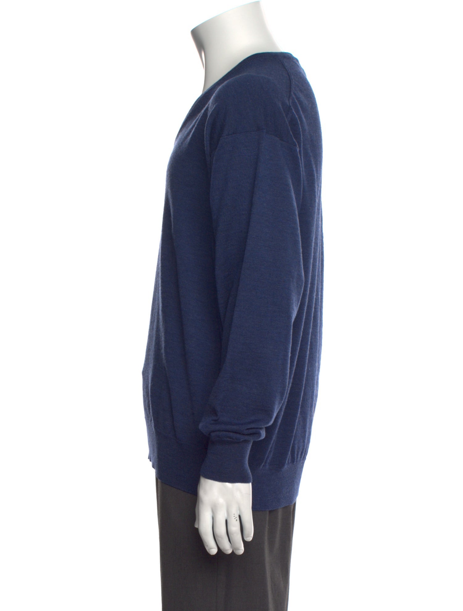 Ermenegildo Zegna Virgin Wool V-Neck Pullover