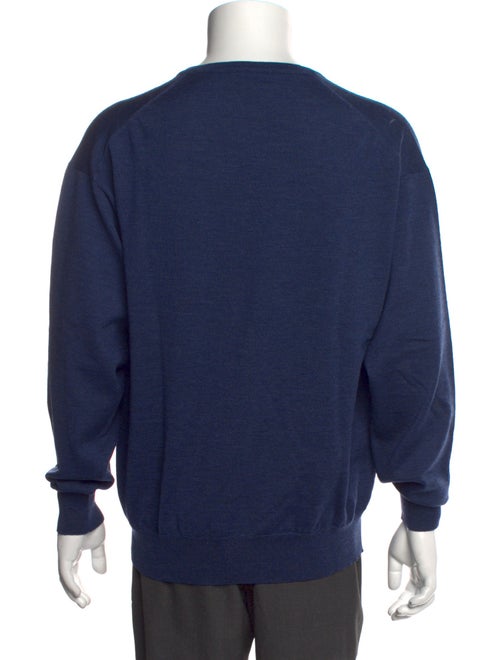Ermenegildo Zegna Virgin Wool V-Neck Pullover
