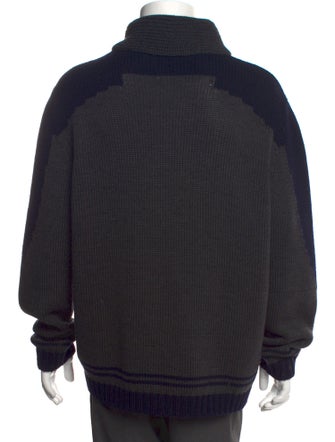 Ermenegildo Zegna Wool Mock Neck Cardigan