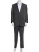 Ermenegildo Zegna Wool Striped Two-Piece Suit Vest
