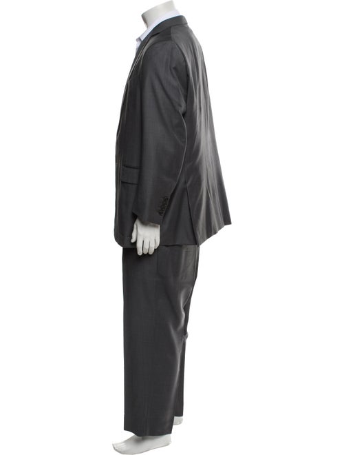 Ermenegildo Zegna Wool Striped Two-Piece Suit Vest